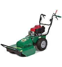 Walk behind brush cutter